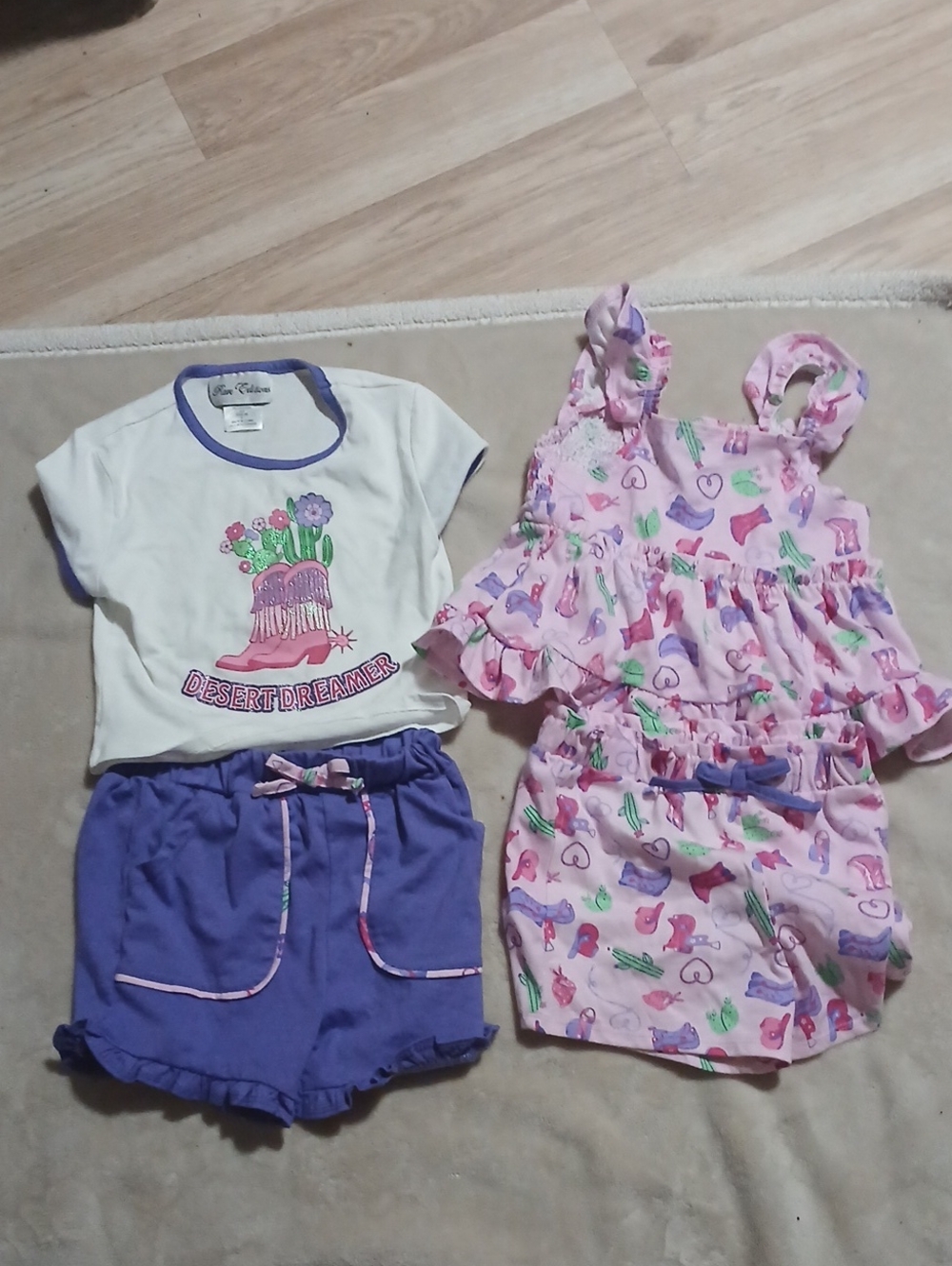 8 For Both. Rare Editions Kids Two-Piece Matching Sets
